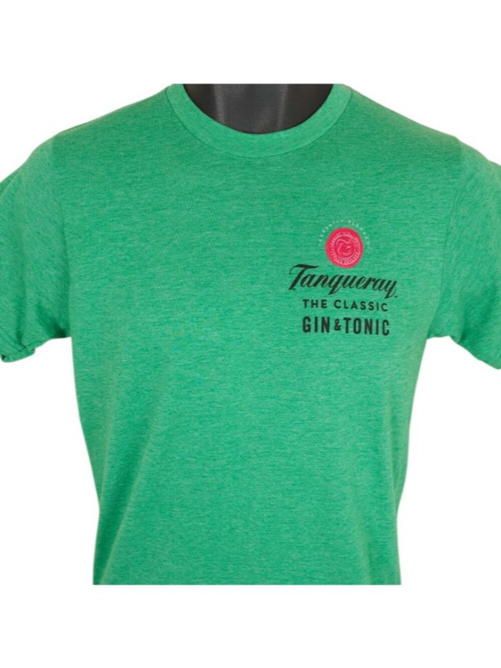Tanqueray T Shirt Mens Size Small Green Classic Gin & Tonic Liquor Cocktail